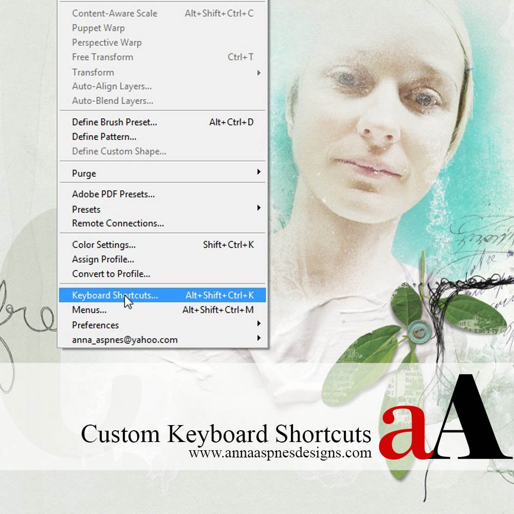 Create Custom Shortcuts in Adobe Photoshop