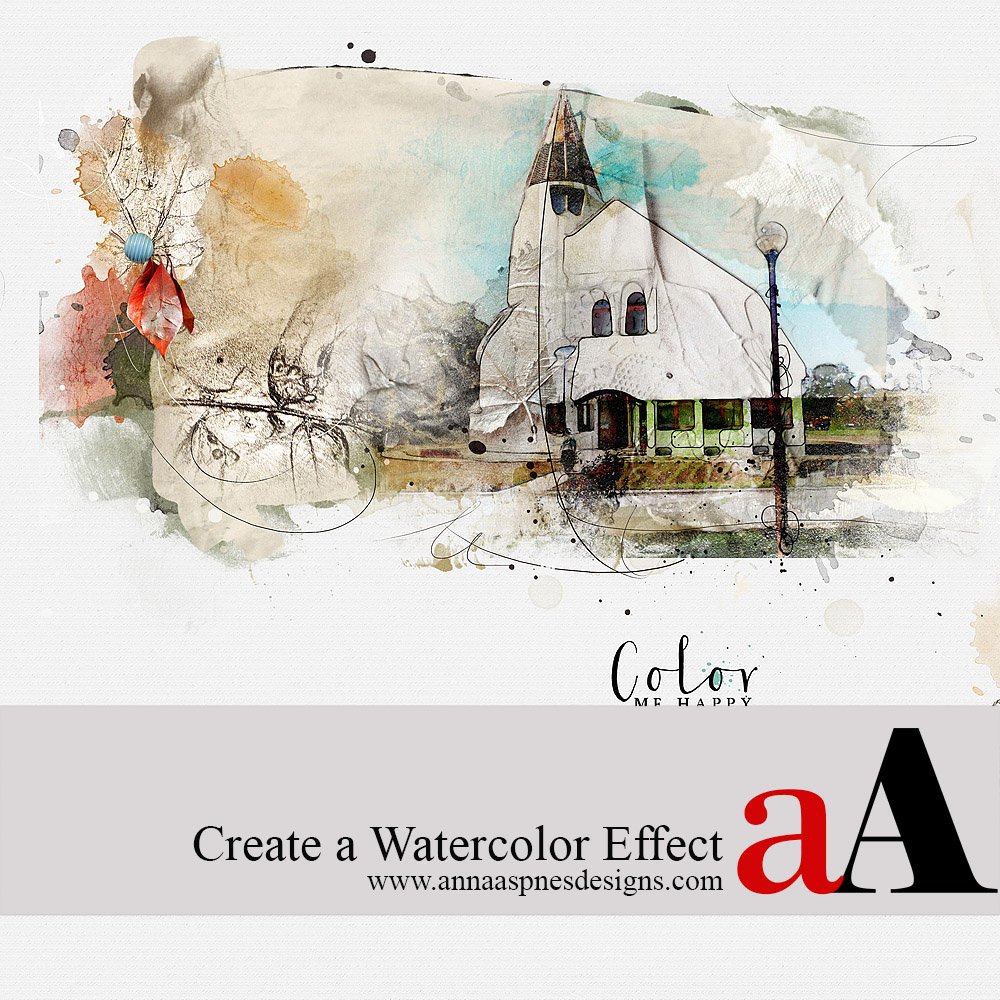 Tutorial | Create a Watercolor Effect