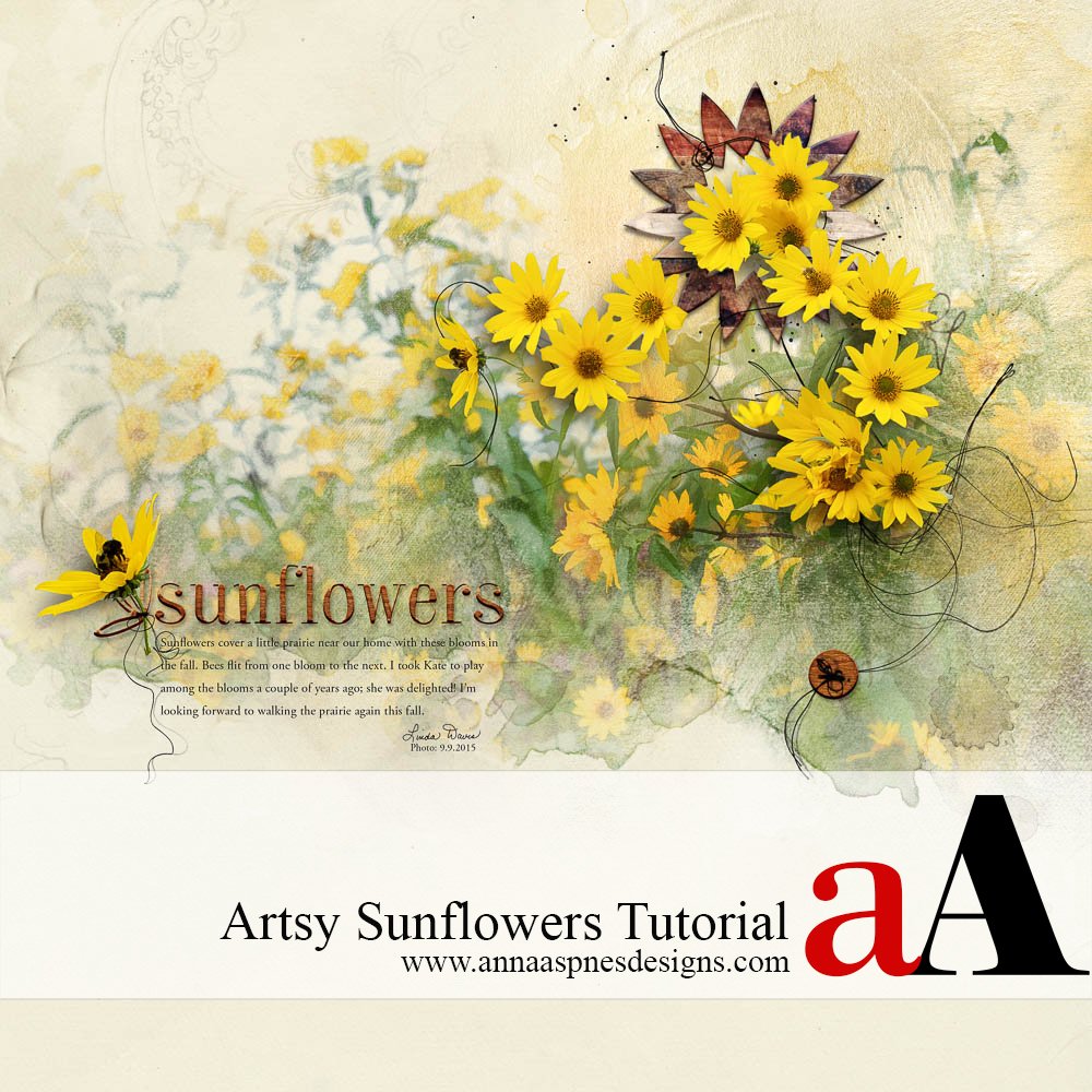 Artsy Sunflowers Tutorial with ArtPlay Palette Sol