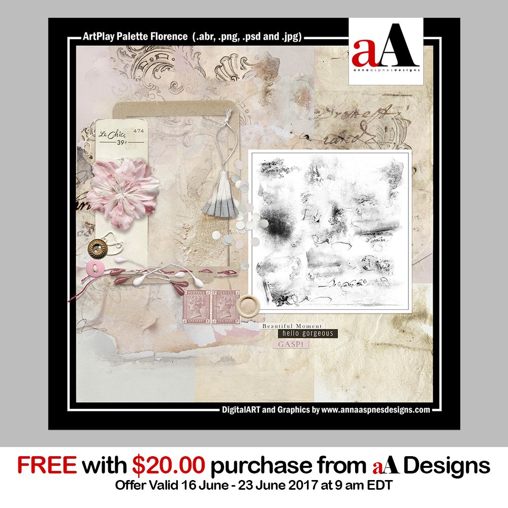 New Free with Purchase ArtPlay Palette Florence
