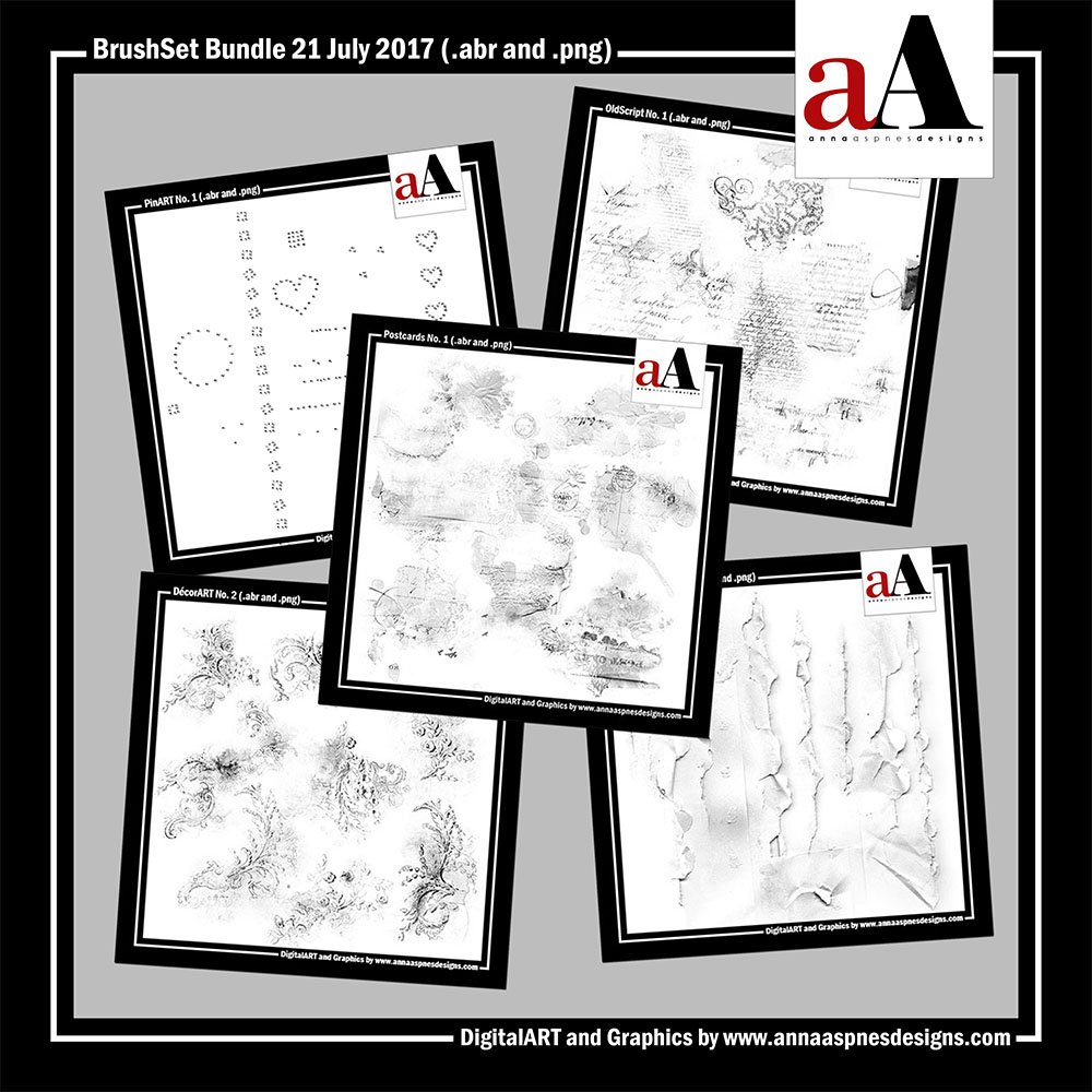 New Artsy Digital Designs BrushSet Bundle 07-21