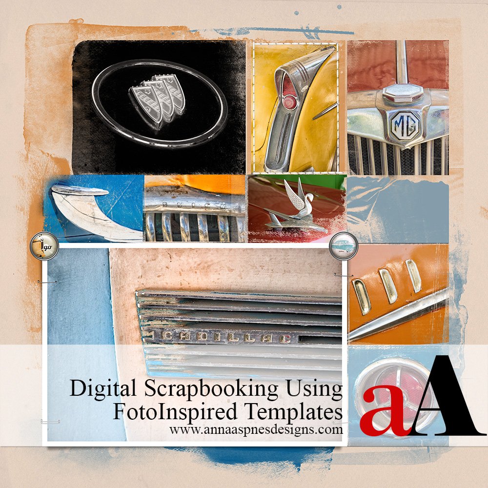 Digital Scrapbooking Using FotoInspired Templates