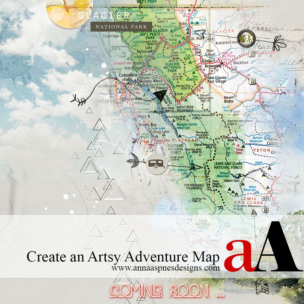 Create an Artsy Adventure Map