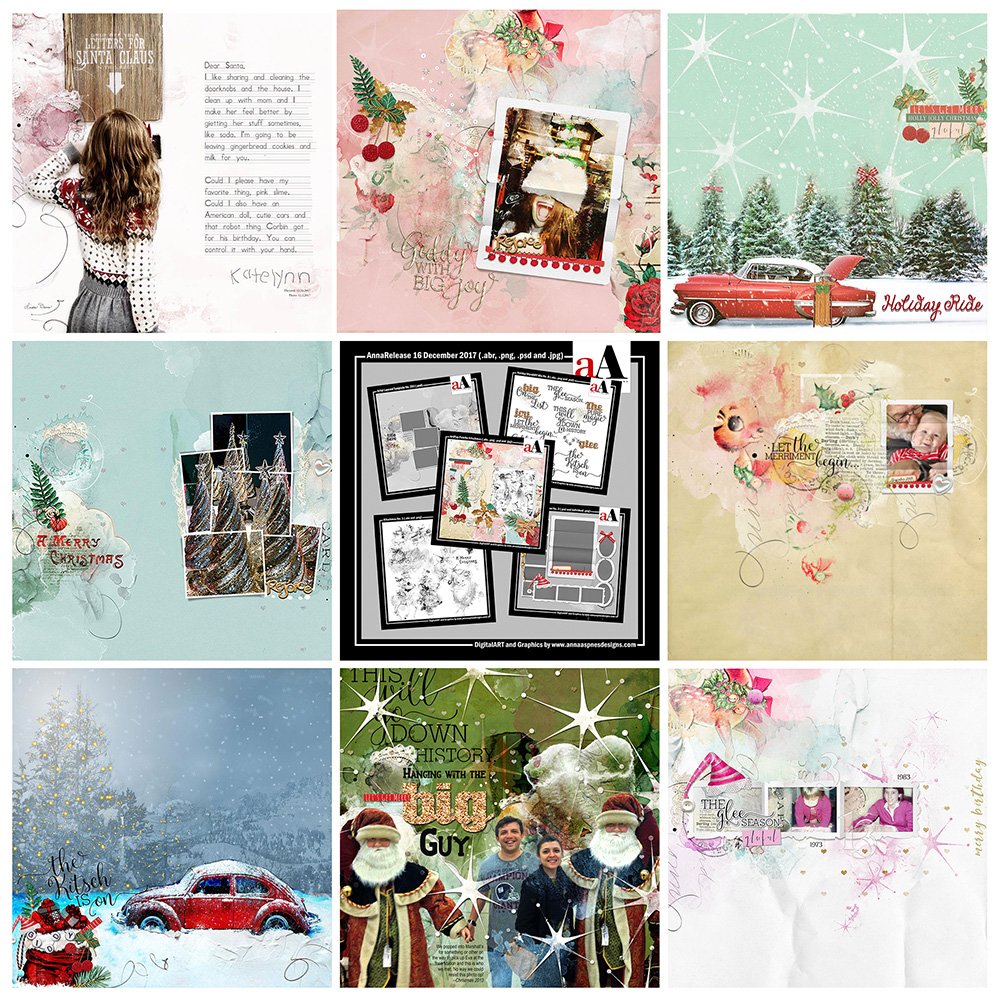 Digital Designs Inspiration Kitschmas