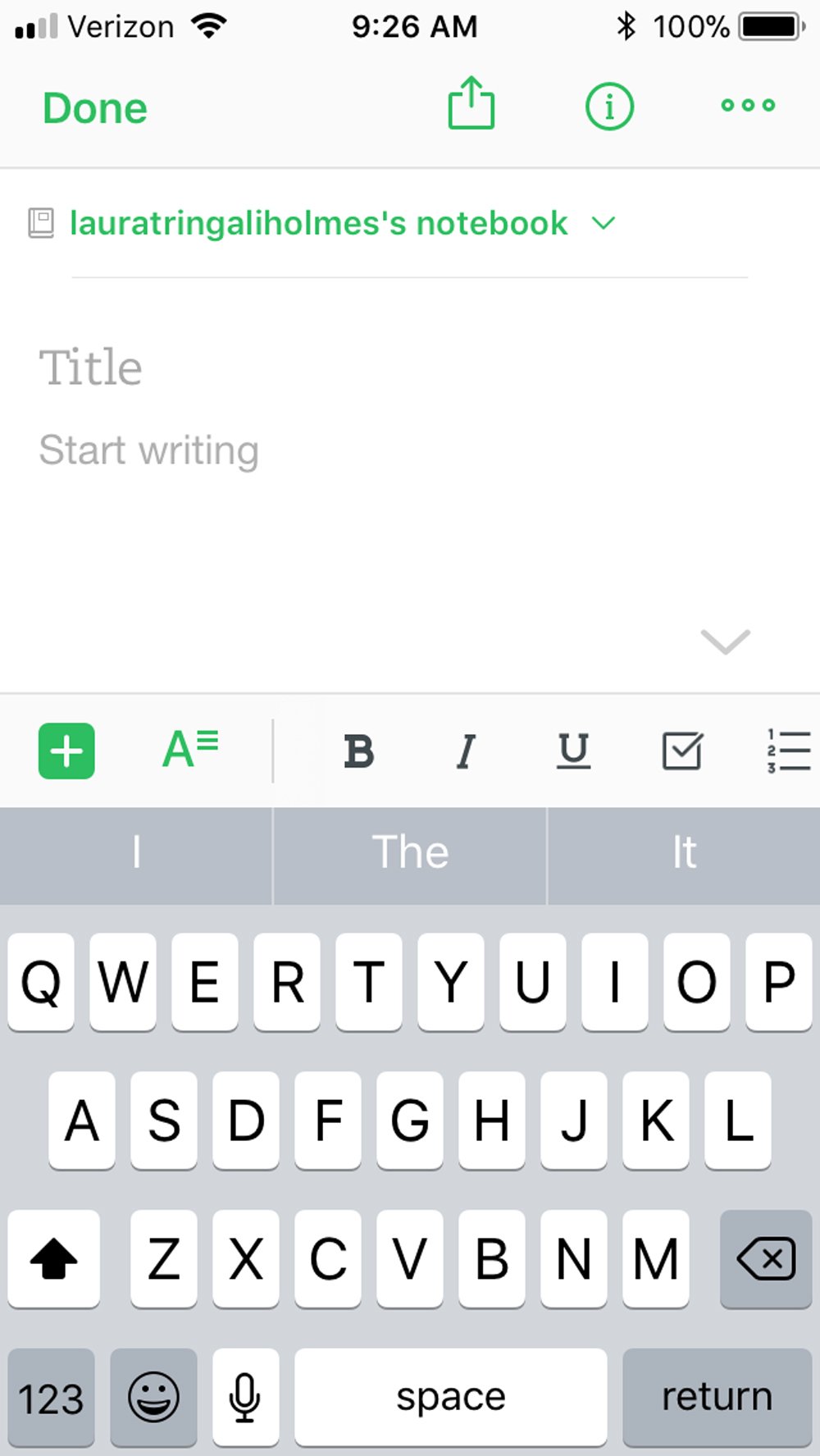Journaling Your Travels with Evernote