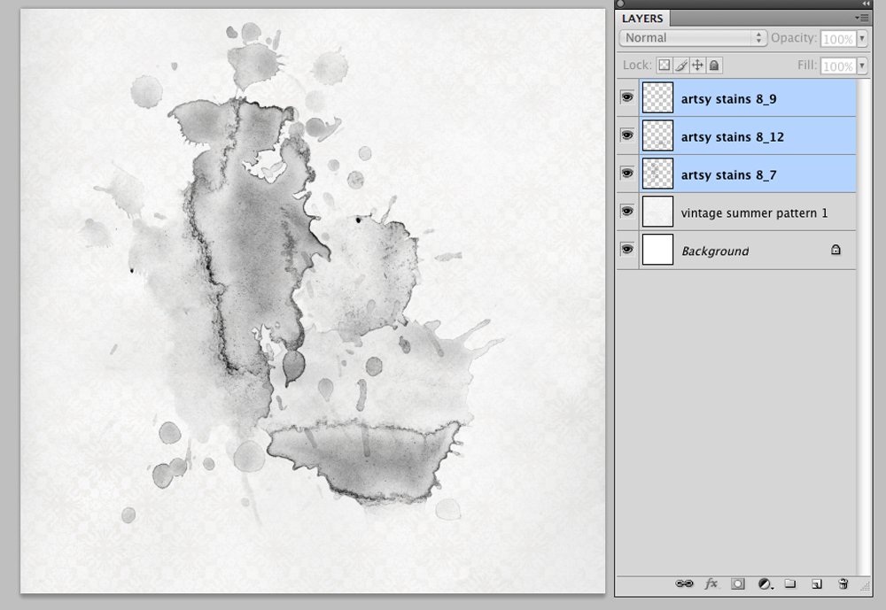 Create a Clipping Mask with Brushes