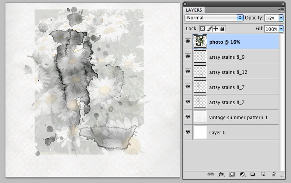 Create a Clipping Mask with Brushes