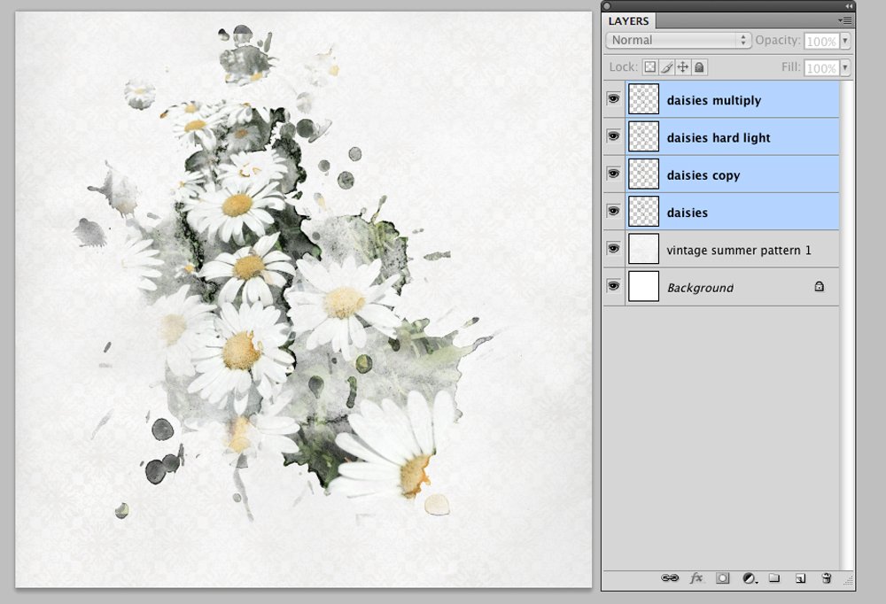 Create a Clipping Mask with Brushes