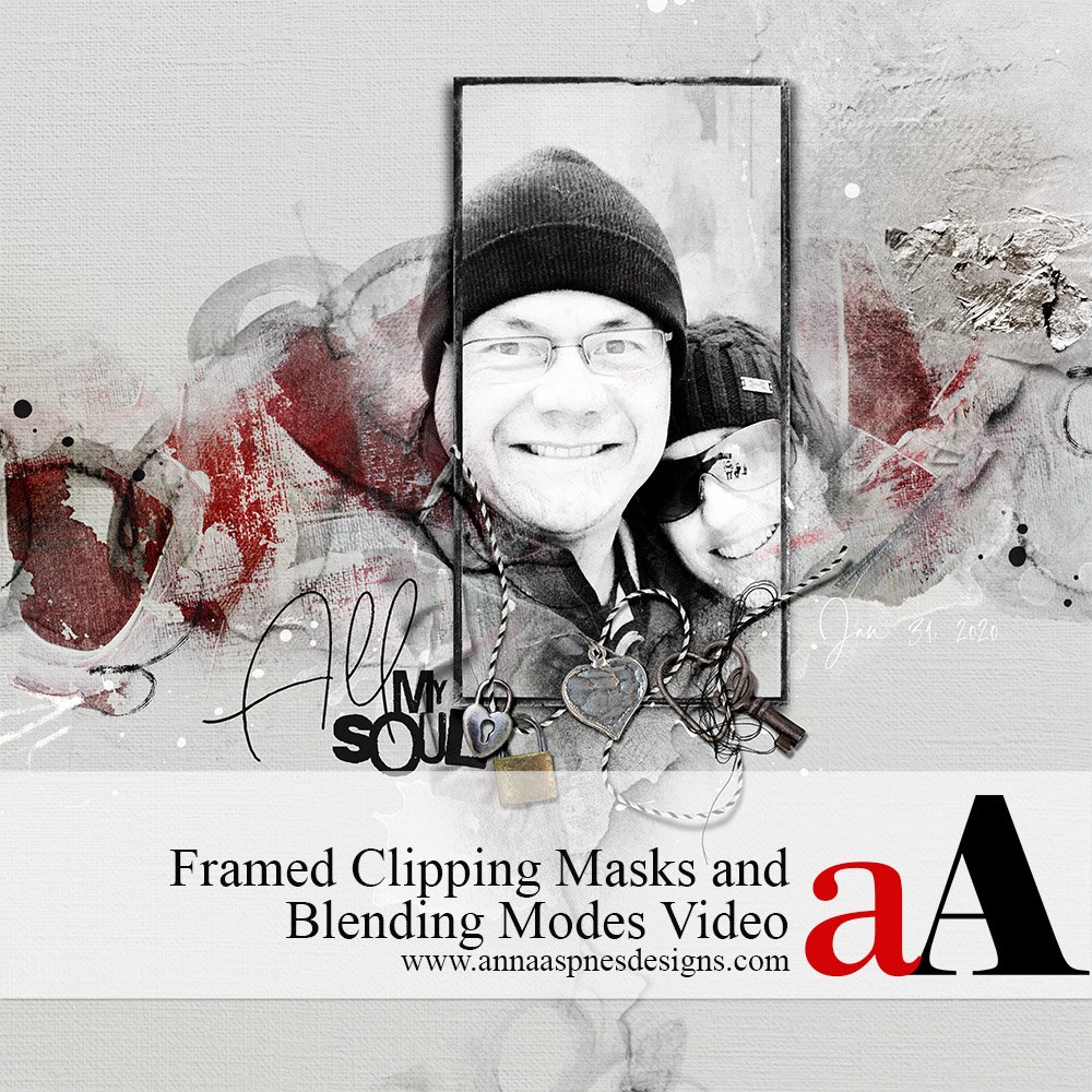 Framed Clipping Masks and Blending Modes Video