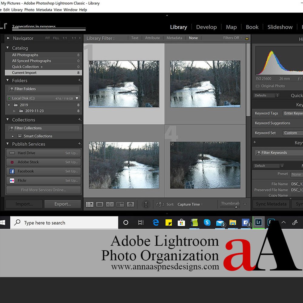 Adobe Lightroom Photo Organization