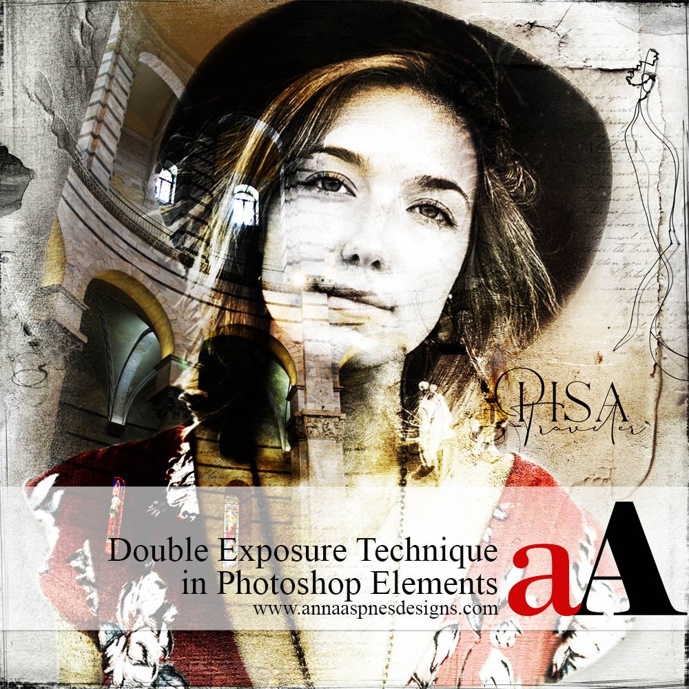 Double Exposure Technique in Photoshop Elements