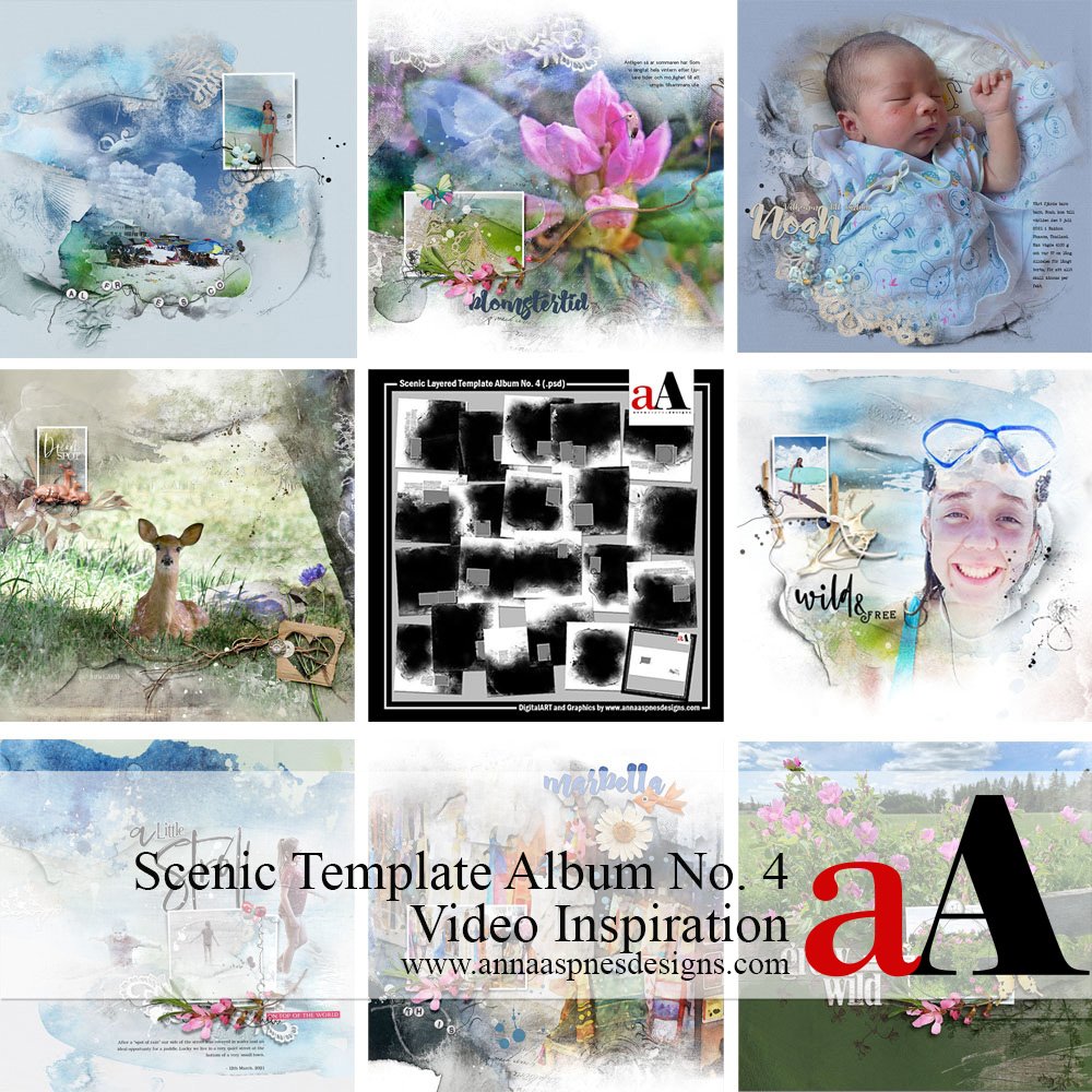 Scenic Template Album No. 4 Video Inspiration