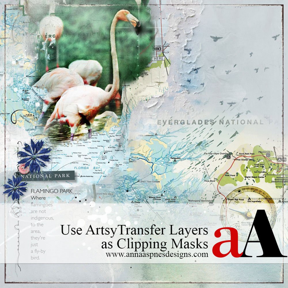 Use ArtsyTransfer Layers as Clipping Masks