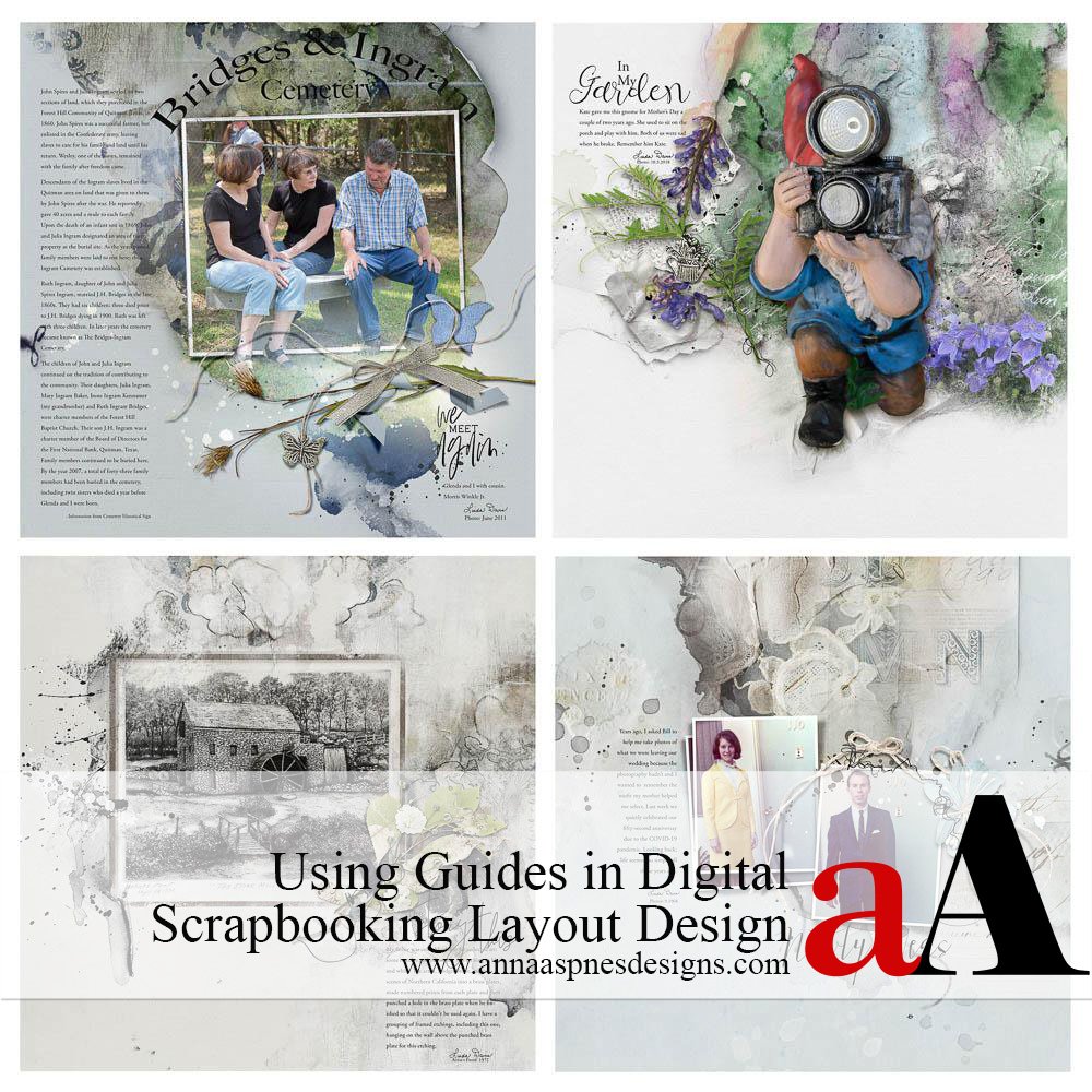 Using Guides in Digital Scrapbooking Layout Design