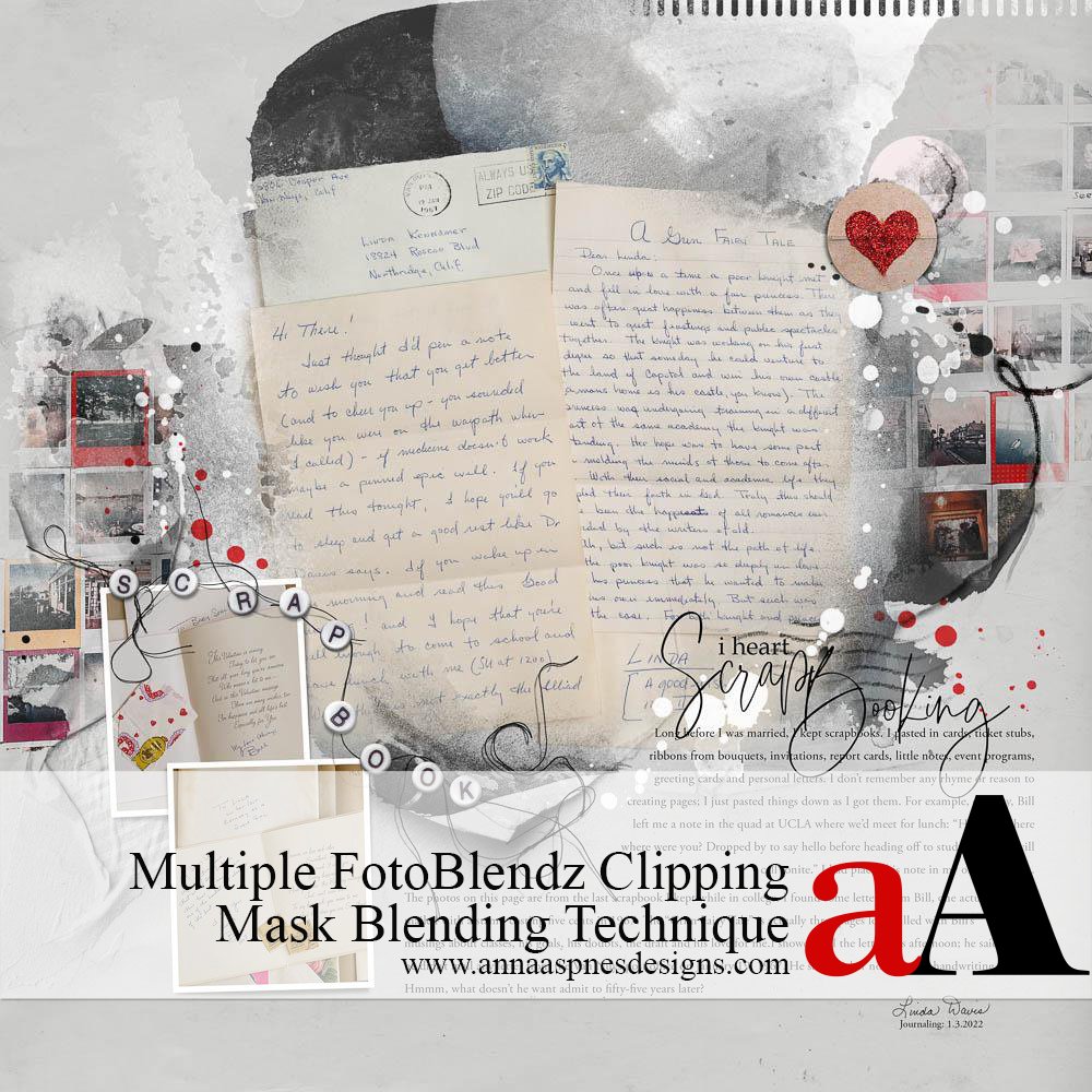 Multiple FotoBlendz Clipping Mask Blending Technique