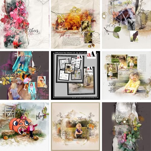 Artplay Autumn Cheer Inspiration - Anna Aspnes Designs