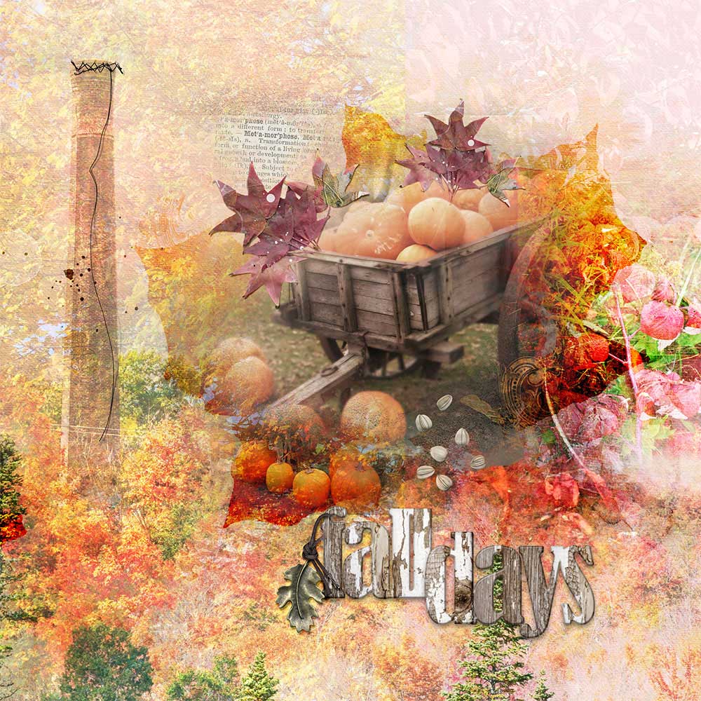 ArtPlay Feuillemort Inspiration Fall Days Layout
