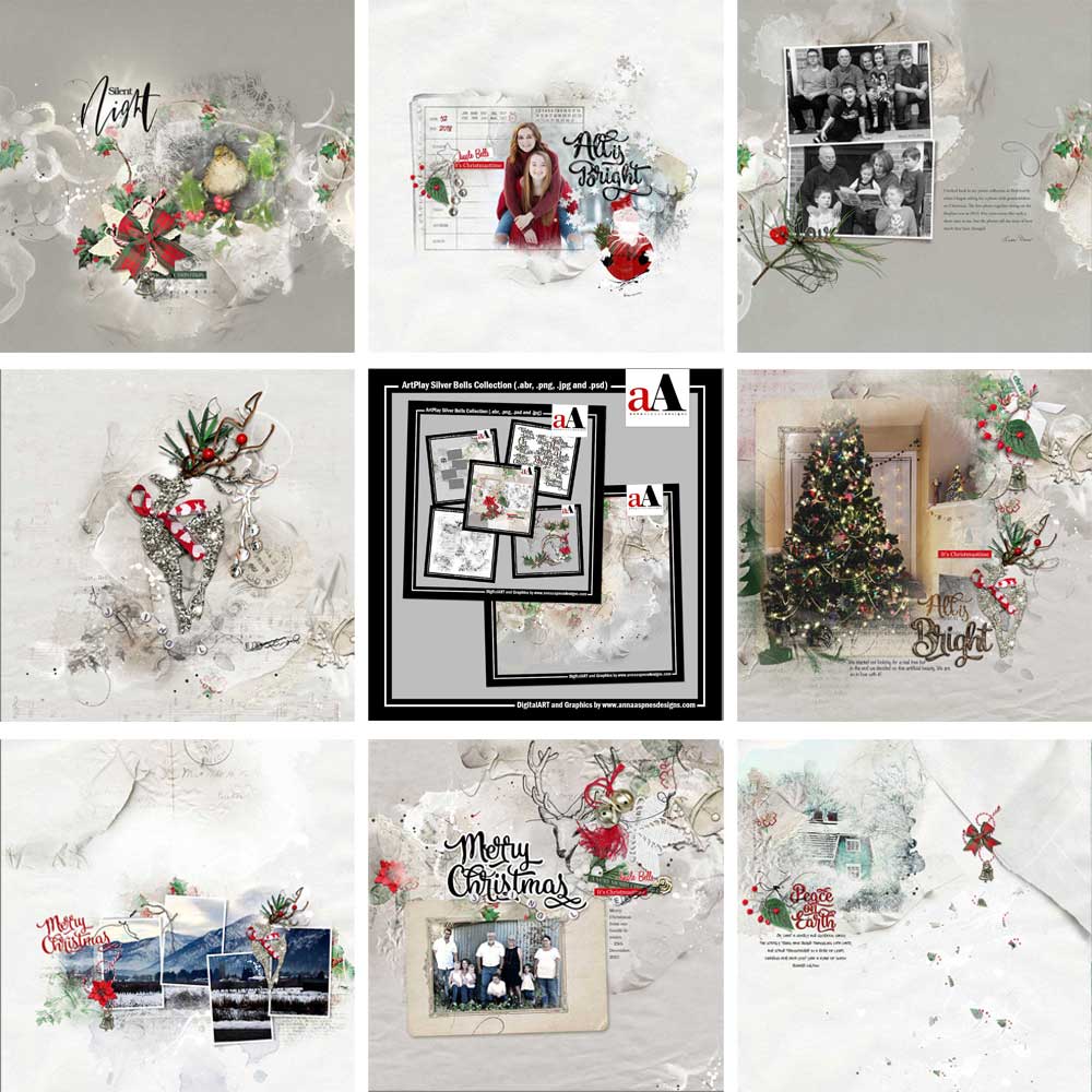 ArtPlay Silver Bells Collection Inspiration