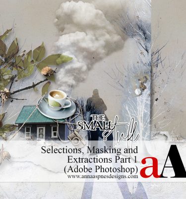 Selections, Masking and Photo Extractions Live Class Session in Adobe Photoshop by Anna Aspnes Designs