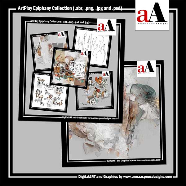 Epiphany digital scrapbook collection by Anna Aspnes